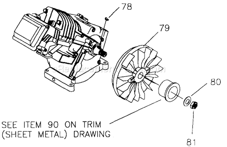 Page B Diagram and Parts List for 0765-1  Briggs and Stratton Pressure Washer